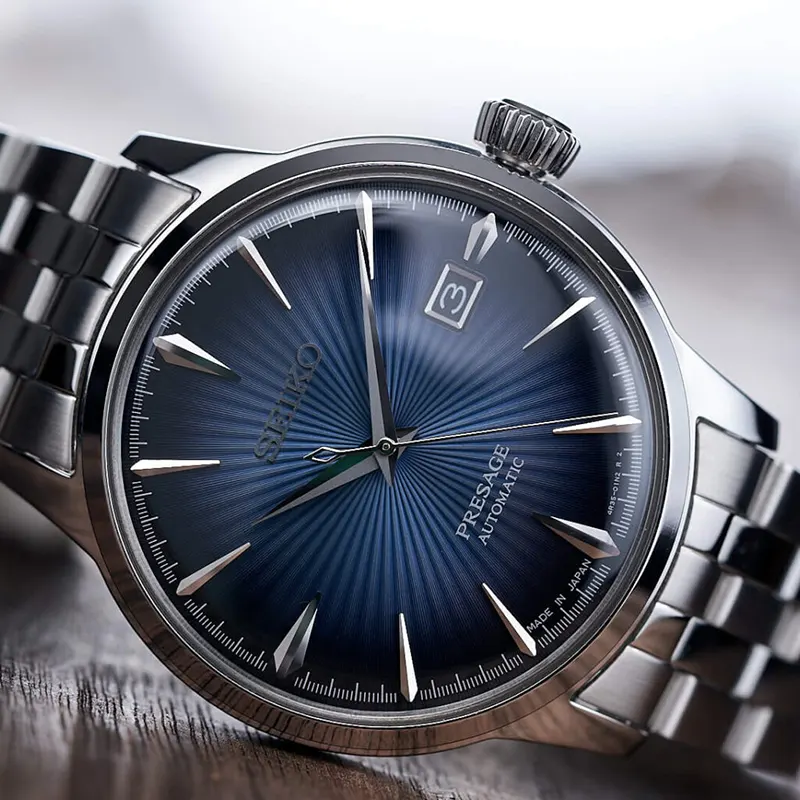Seiko Presage Cocktail Time Blue Dial Men's Watch | SRPB41J1